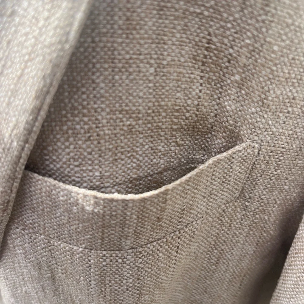 POTOMAC COLLECTION VINTAGE LIGHT BROWN TWEED BLAZER MENS 42R